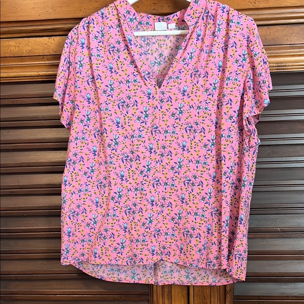 GAP Floral Pink Women's Top